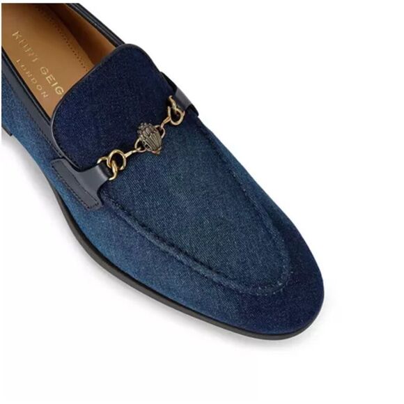 KURT GEIGER LONDON Men's Alton Flex Apron Toe Loafers NIB - Picture 4 of 7